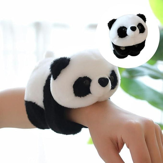 Cute Panda Plush Slap Bracelet - Soft, Adorable & Fun for All Ages